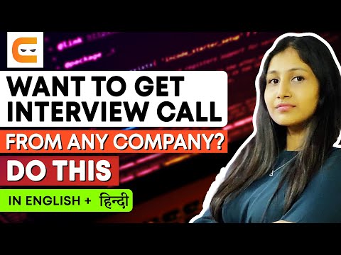 Want TO Get INTERVIEW CALL From Any Company? DO THIS | @Coding Ninjas