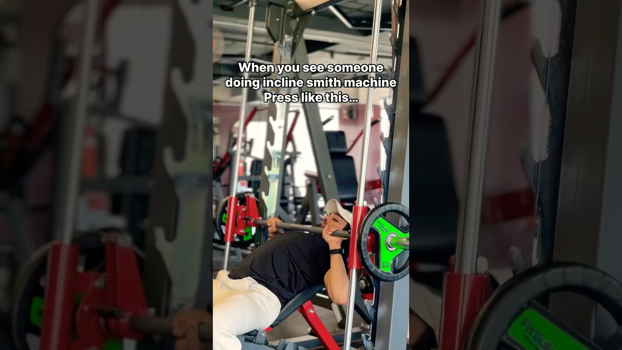 STOP Doing Incline Smith Press Like THIS 🛑