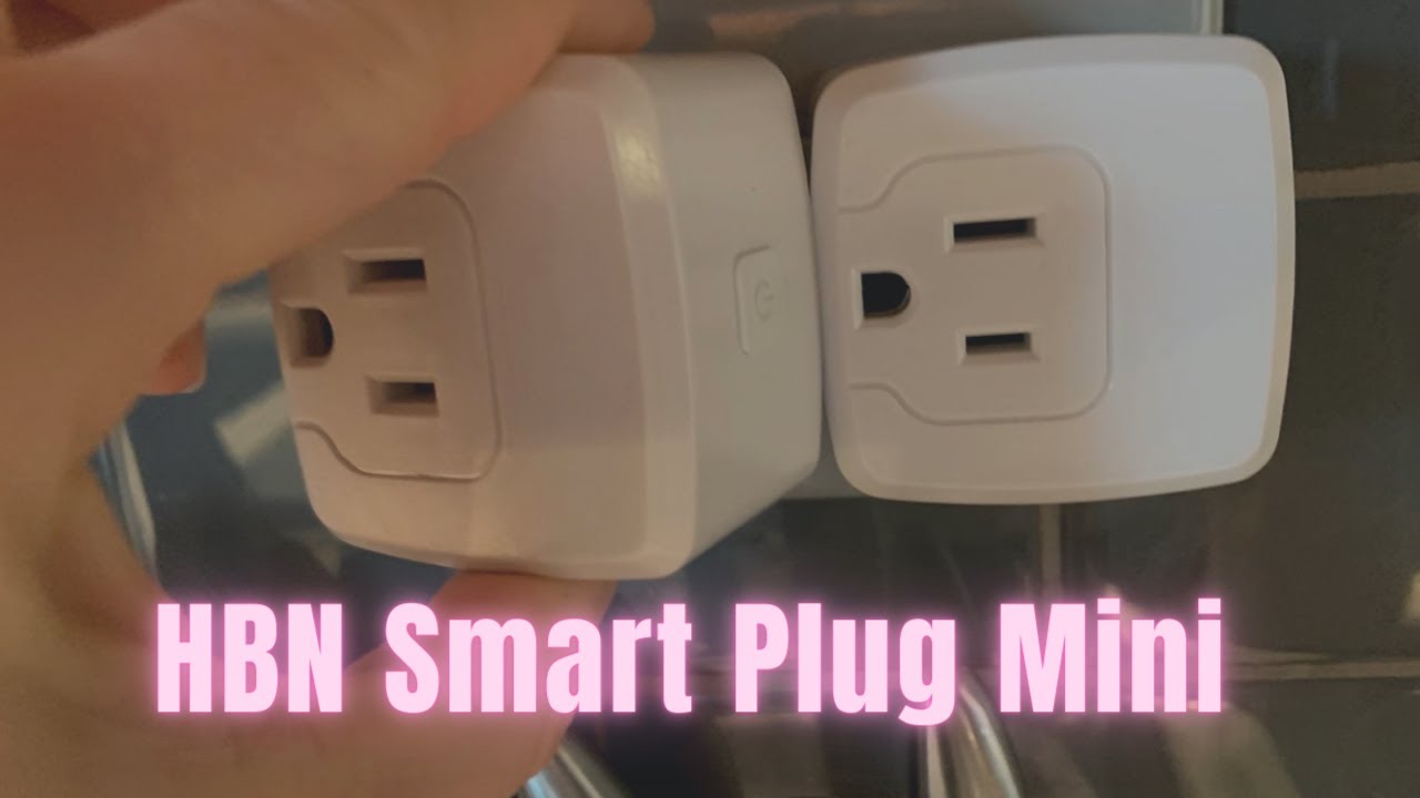 HBN 4 Pack WiFi Smart Plug Dual Socket Plugs Works with Alexa & Google Home  15A