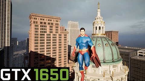 The Matrix Awakens Superman MOD | Unreal Engine 5 Project Test on GTX 1650 | Ryzen 5 5600h