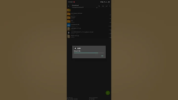 Ai Biết cách fix lỗi setup file apk android 11 không ạ