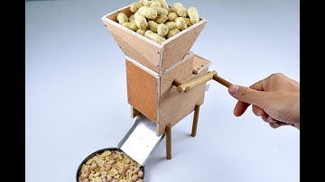 How to Make Peanut Peeler ,  You Can Make at Home