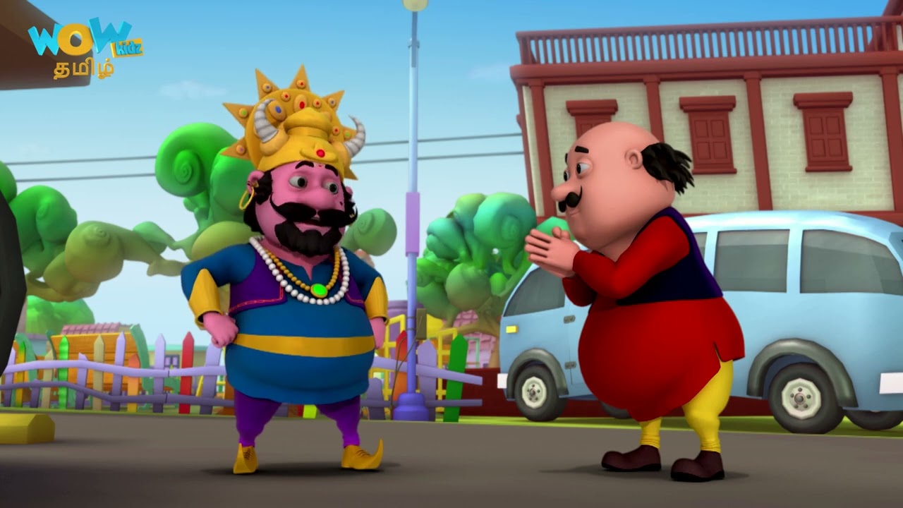 Yamraj ka ear Phone  Part   01  Motu Patlu in Tamil     S05  Tamil Cartoons