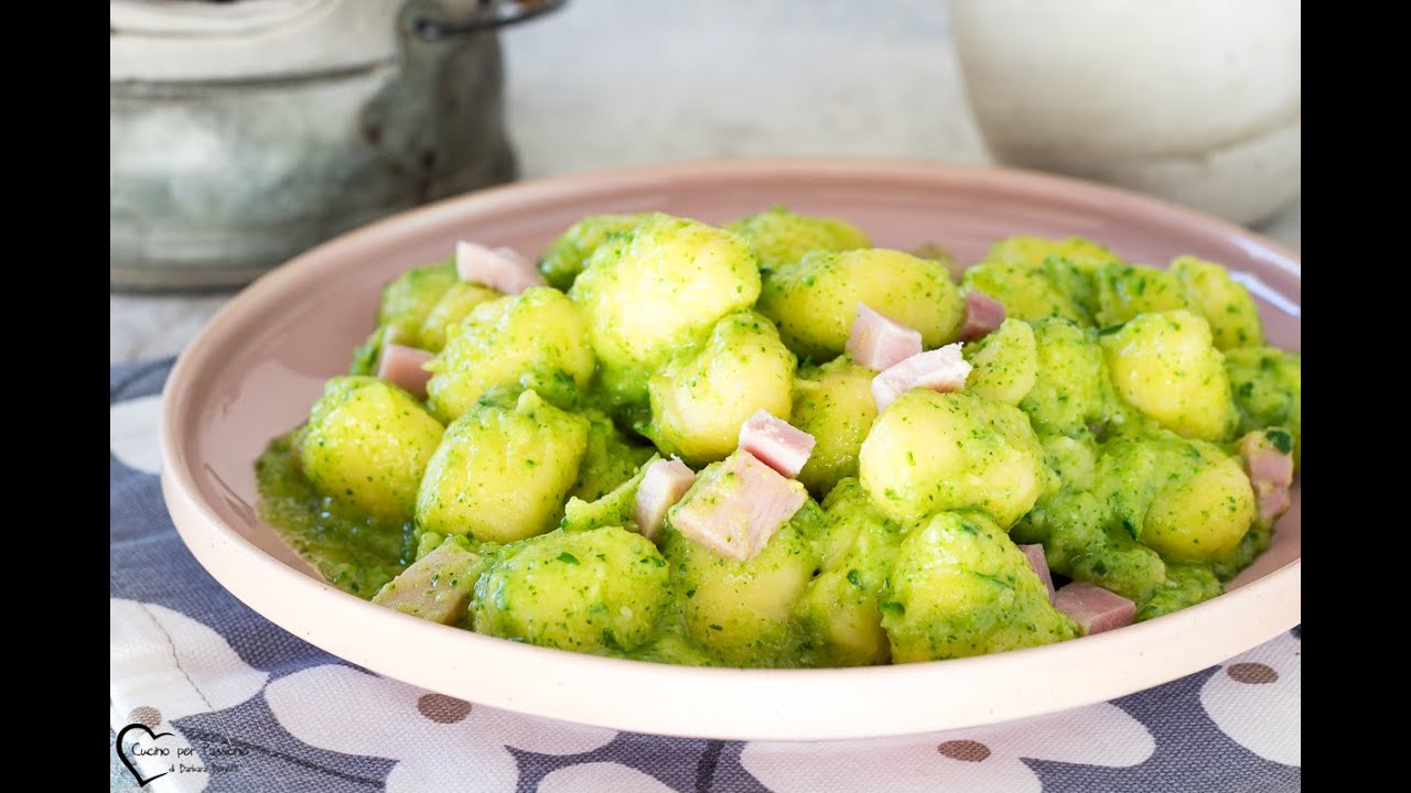 GNOCCHI ZUCCHINE E PROSCIUTTO youtube YouTube
