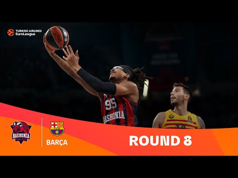 Baskonia Vitoria-Gasteiz-FC Barcelona | Round 8 Highlights | 2023-24 Turkish Airlines EuroLeague