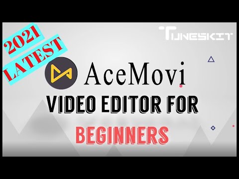 TunesKit AceMovi - Best Video Editing Software for Beginners