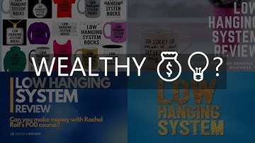 low hanging system review rachel rofe  can you get rich with a print on demand business