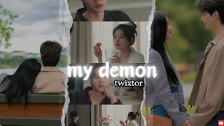MY DEMON || CLIPS FOR EDIT ||