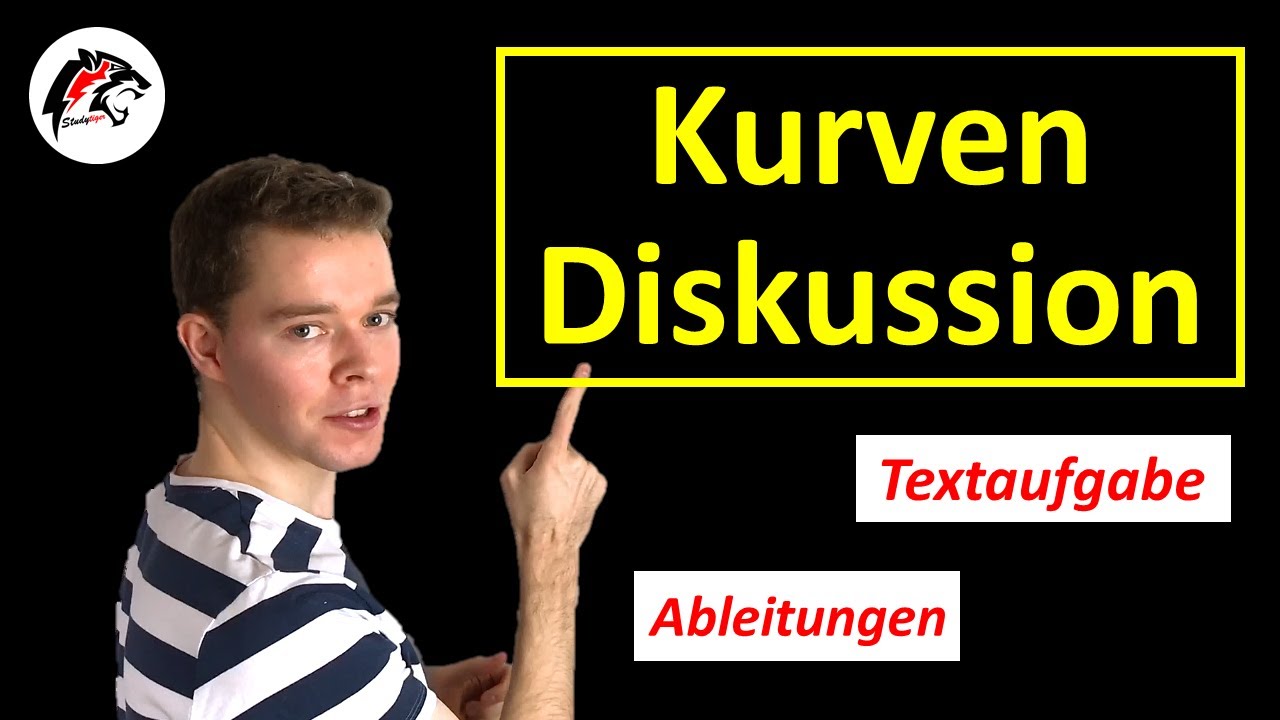 Kurvendiskussion (Textaufgabe, Ableitungen) | Mathe Tutorial - YouTube