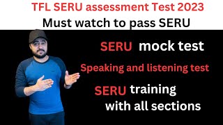 TFL SERU training 2023/SERU mock test 2023/SERU SA PCO training