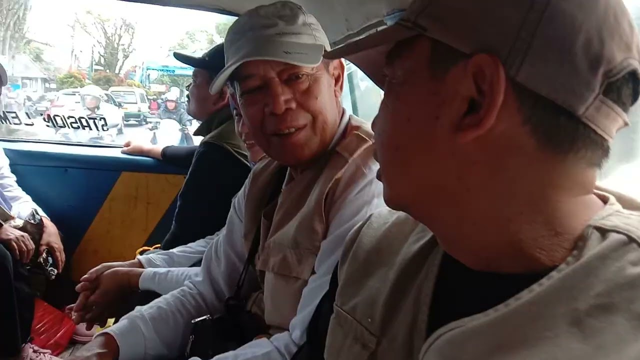 Lelah sudah ngaprak saat nya otw pulang ,eh di jalan ada yg kuning