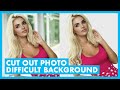 CUT OUT Hair From DIFFICULT Backgrounds - Photoshop Tutorial