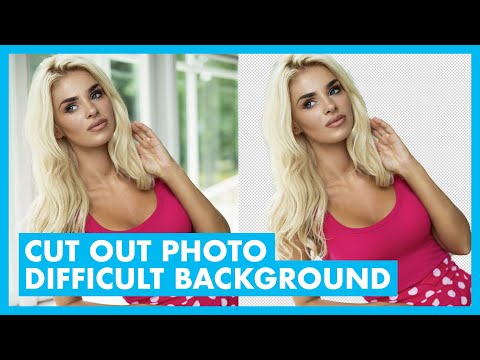 CUT OUT Hair From DIFFICULT Backgrounds - Photoshop Tutorial @tutvid