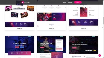 Exhibz Event Conference WordPress Theme