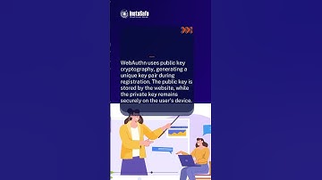 🔑 WebAuthn Explained: Passwordless Security Made Simple! #authentication  #security  #shorts