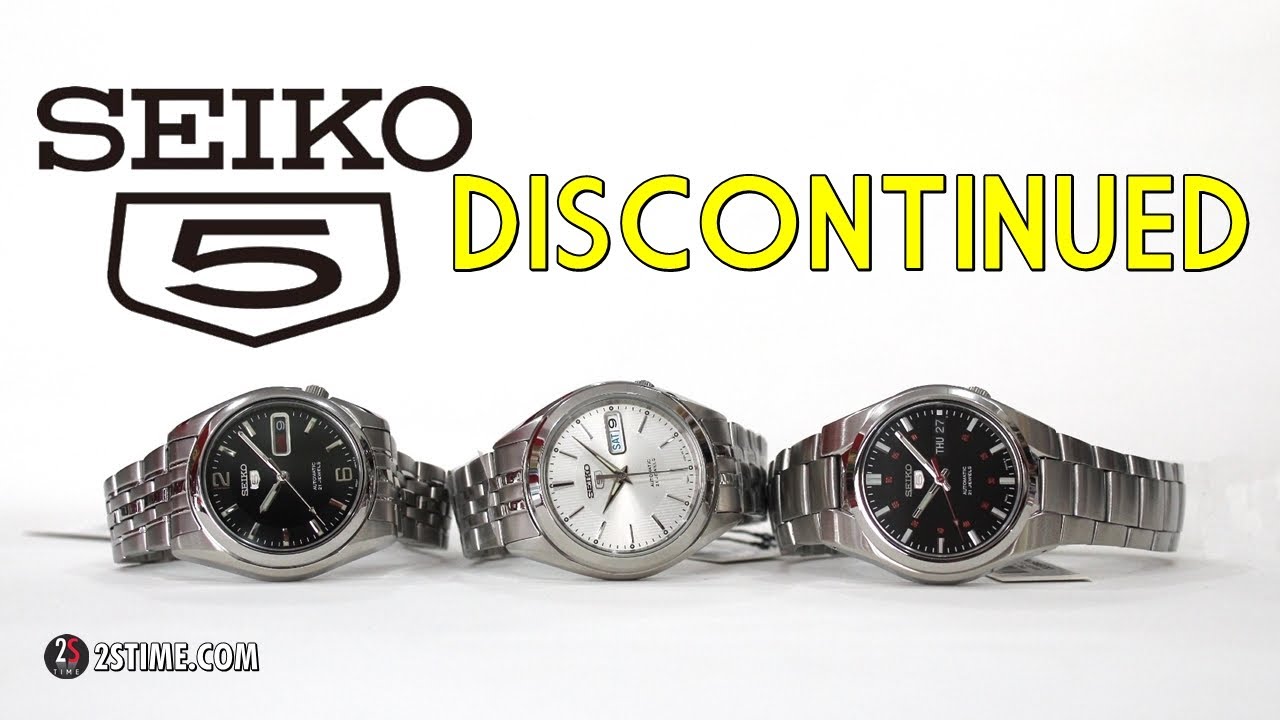 SEIKO 5 Series | Discontinued Models 2023 - YouTube