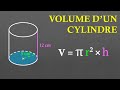 5e calculer le volume dun cylindre