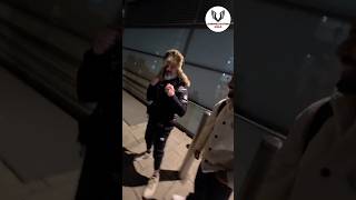 Gift For Bob Perez Real Fox Skin Hat From Kazakhstan At Ufc London.