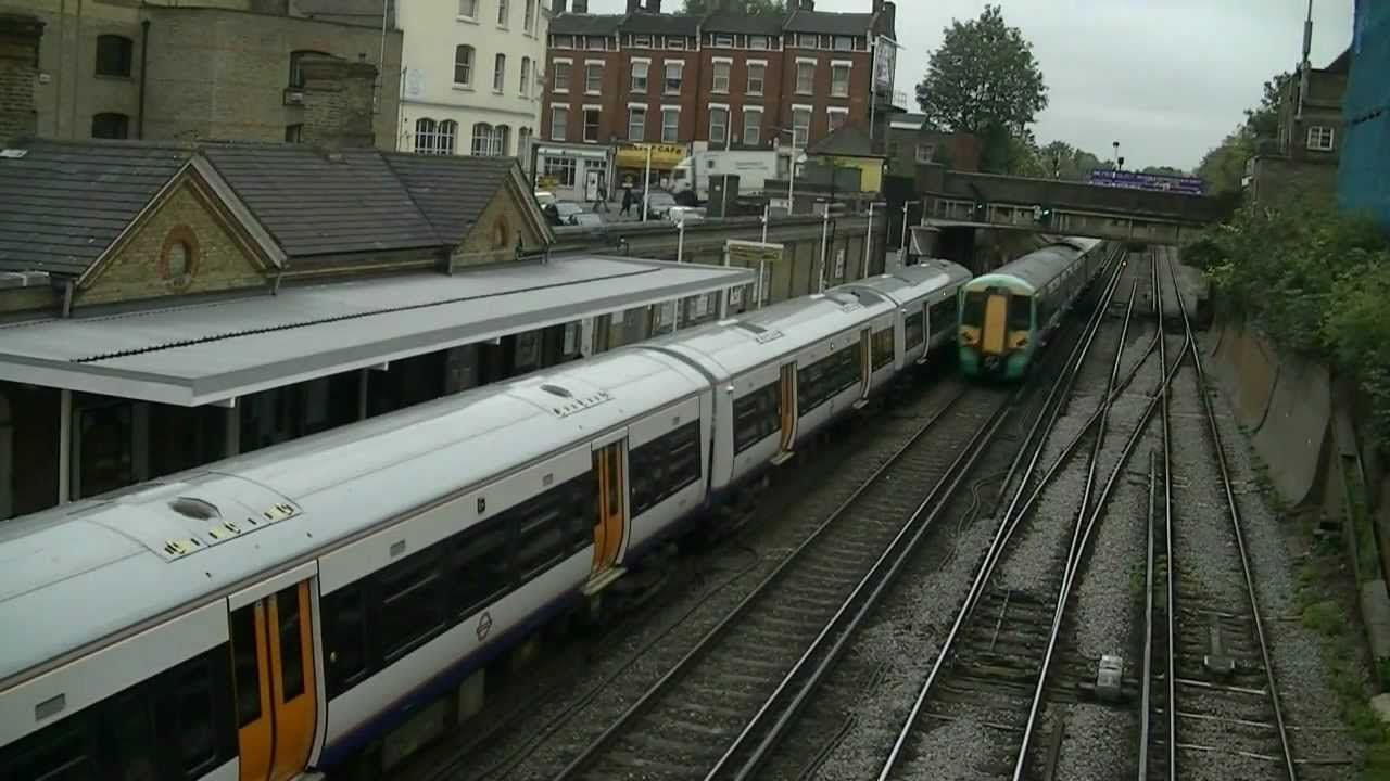 Trains at Sydenham (South East London) YouTube