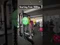 Crushing 100 kg Squats: My Journey to Strength! #motivation #viral #shortsvideo