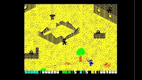 ZX Spectrum - Who Dares Wins II, Gameplay