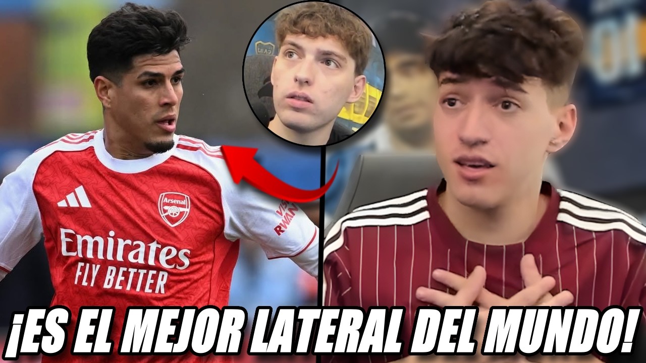 Hinchas del Arsenal AMAN a Piero Hincapié por su Gran Nivel! 🇪🇨