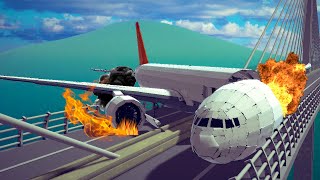 Real Airplane Crashes and Disasters | Besiege