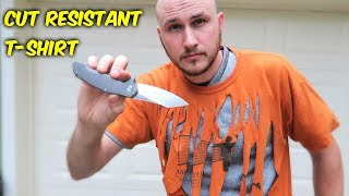 World's First Cut Resistant TShirt put to the Test