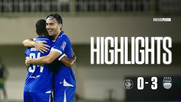 Jung & Lucho Cetak Gol Perdana di Liga, PERSIB Menang Tiga Gol Tanpa Balas | Match Highlights