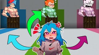 Fnf Sky Do Not Choose The Wrong Door Boyfriend Or Pico Or Selever ?