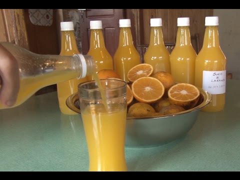 Receita: Suco pasteurizado de laranja - Programa Rio Grande Rural