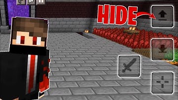 Hide These New Controls In Minecraft Pe 1.19+ | Button Hider Addon