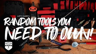 Random Tools I Own That YOU Will Probably Need