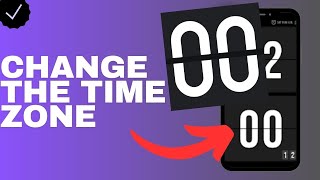 How to change the time zone in the Flip Clock app? screenshot 4