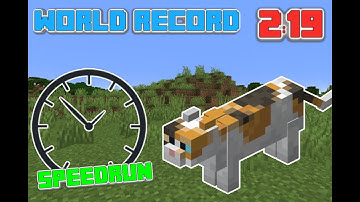2:19.31 NEW MINECRAFT SPEEDRUN WORLD RECORD *NOT CLICKBAIT*