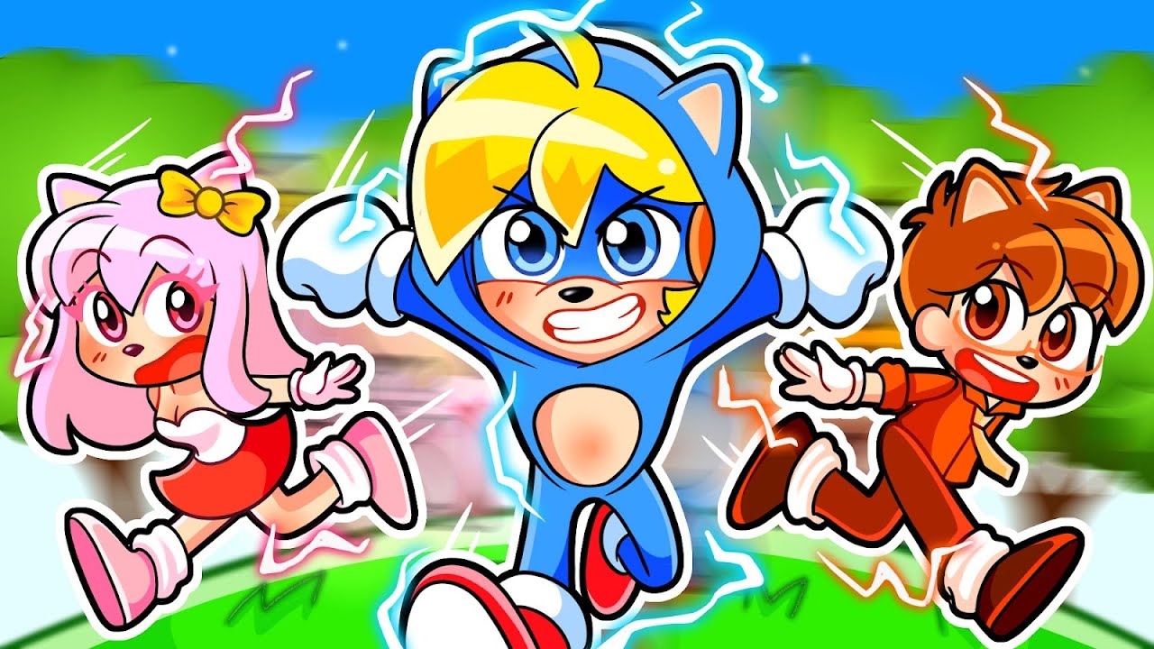 Diventiamo La FAMIGLIA Di SONIC Più VELOCE Su ROBLOX!