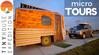 Nomad’s 54 Sq Ft Micro House & Honda Element Stealth Camper