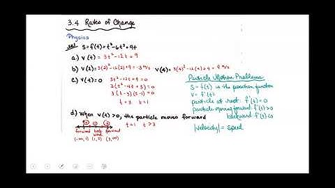 Derivative as rates of change, velocity,acceleration, jerk