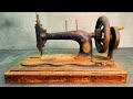 1882 SINGER Sewing Machine Restoration. Working after 140 years!!!