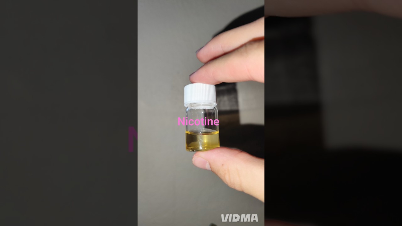 extracting nicotine salt from snus 