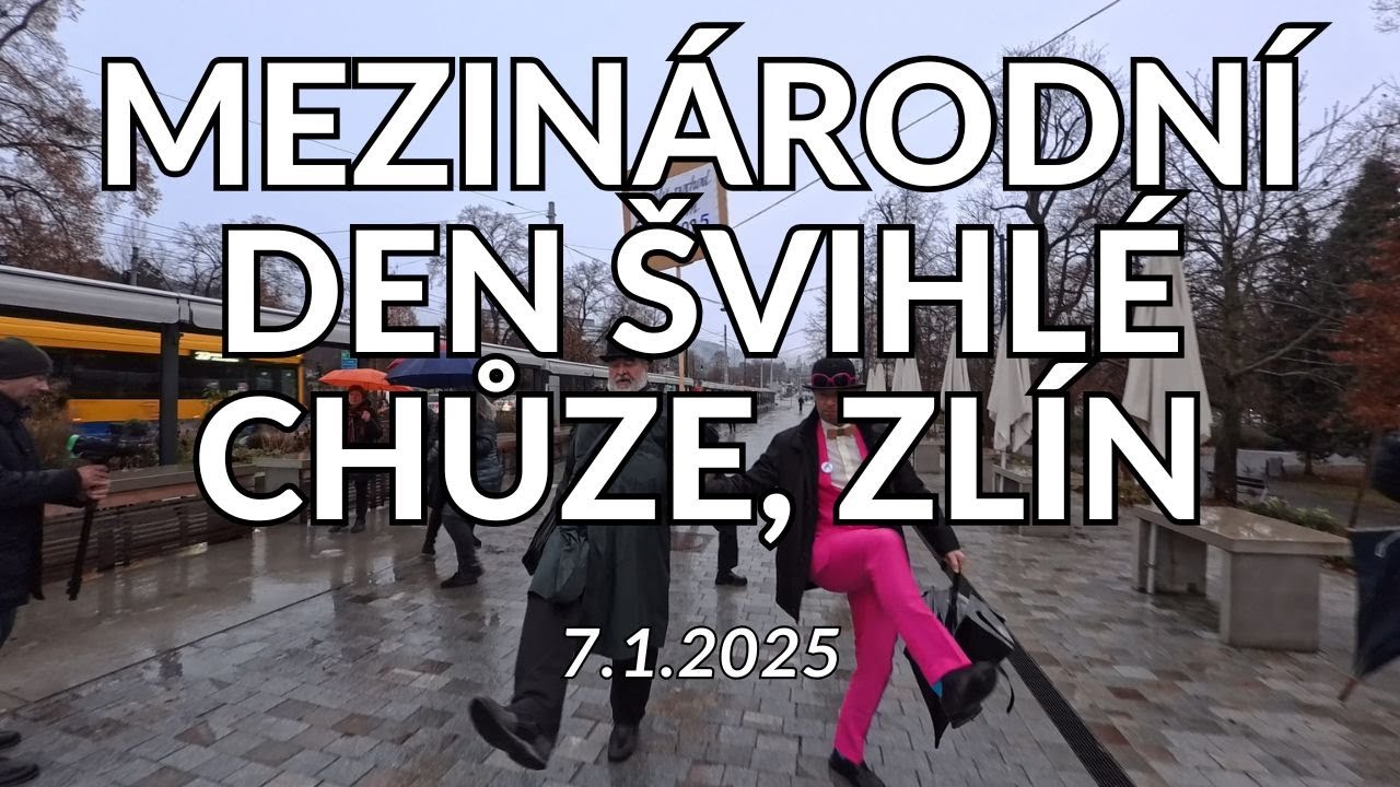 Mezinárodní den švihlé chůze ve Zlíně /7.1.2025/