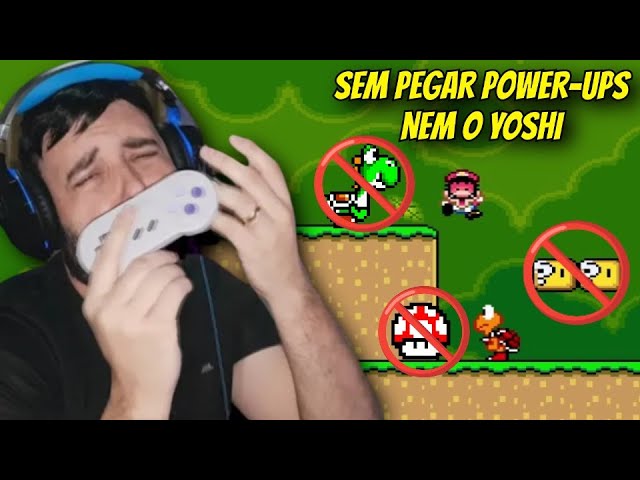 Super Mario Bros - Sim, Mario estava socando Yoshi em Super Mario