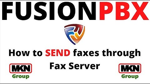 FusionPBX: SEND faxes through Fax Server
