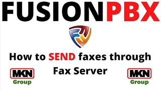 FusionPBX: SEND faxes through Fax Server