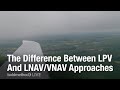 The difference between lpv and lnavvnav approaches boldmethod live