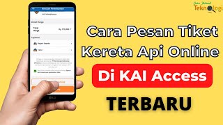 How to order train tickets online at KAI Access screenshot 1