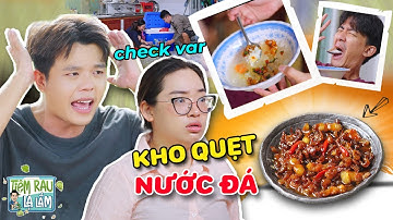 "Đặc Sản" Miền Tây CƠM KHO QUẸT Với NƯỚC ĐÁ, Chồng Kén Ăn Sợ Tới Già | Tloo Tiệm Rau Lạ Lắm #trll