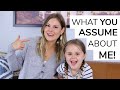 WHAT YOU ASSUME ABOUT ME | date nights, discipline, skin care + more!