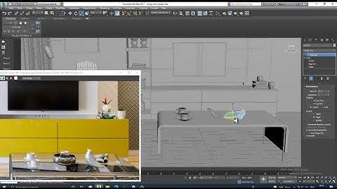 3DsMax Tutorials, Tutorial on 3D Modeling & Texturing a Living room Interior Assets in 3dsmax