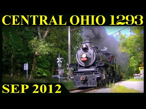 Central Ohio 1293: Steam in the Cuyahoga Valley 2012 - YouTube
